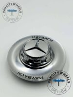 Maybach 146mm Chrome Wheel Center Caps—Premium Fit (Set of 4) - Image 5