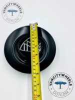 146mm Matte Black Maybach Wheel Hub Covers – Premium Set for Mercedes-Benz - Image 4