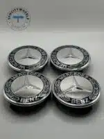 75mm Mercedes Benz Wheel Center Caps
