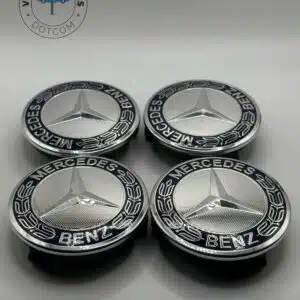 75mm Mercedes Benz Wheel Center Caps