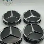 Mercedes Wheel Center Caps 75mm