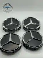 Mercedes Wheel Center Caps 75mm
