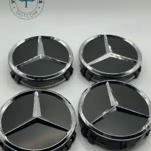 Mercedes Wheel Center Caps 75mm