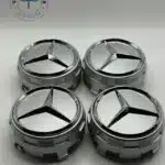 75mm Mercedes Wheel Center Caps