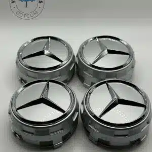 75mm Mercedes Wheel Center Caps