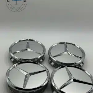 Mercedes 75mm Wheel Center Caps