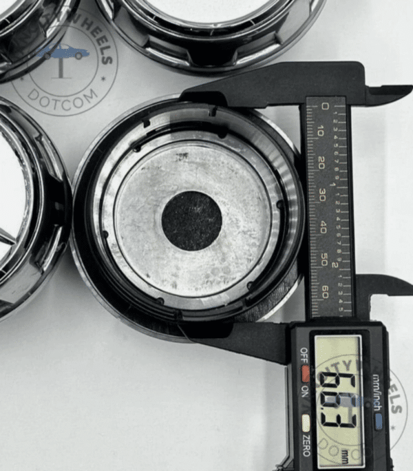 4pcs Center Hub Mercedes S63 W205 W213 W218 Wheel Cap SCREW ON 68mm/2.67 Inch Black Chrome - Image 9