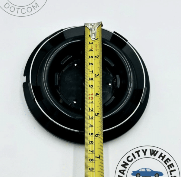 Mercedes Benz Black Wheel Center Caps 164mm WY0347 (Set of 4) - Image 5