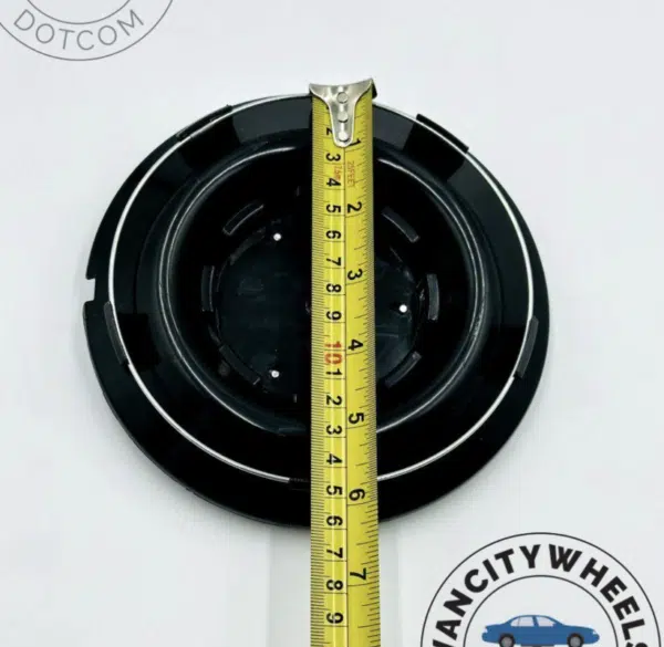 Mercedes Benz Black Wheel Center Caps 164mm WY0347 (Set of 4) - Image 5