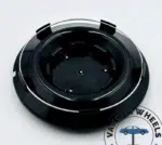 Mercedes Benz Black Wheel Center Caps 164mm WY0347 (Set of 4) - Image 4