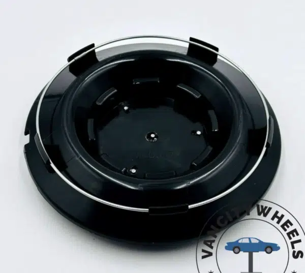 Mercedes Benz Black Wheel Center Caps 164mm WY0347 (Set of 4) - Image 4