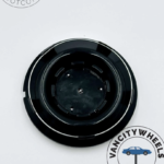 Mercedes Center Caps with Logo—164mm WY0347 Black Cap (Set of 4) - Image 5