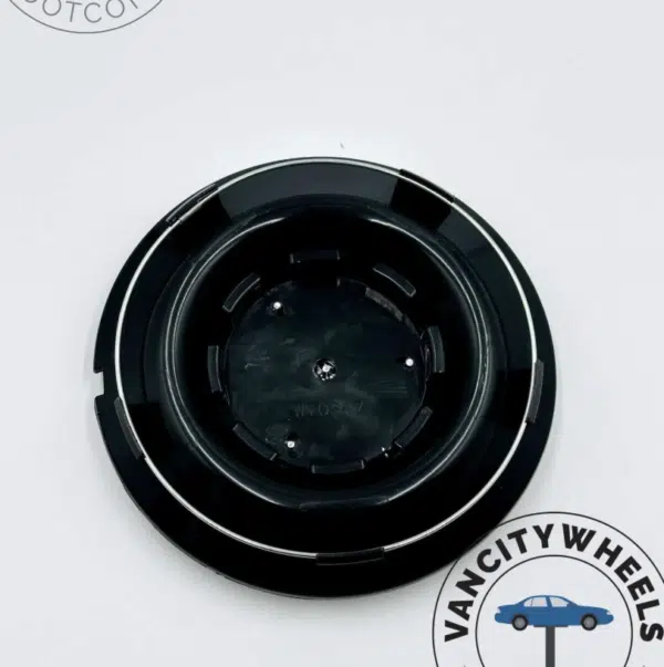 Mercedes Benz Black Wheel Center Caps 164mm WY0347 (Set of 4) - Image 3