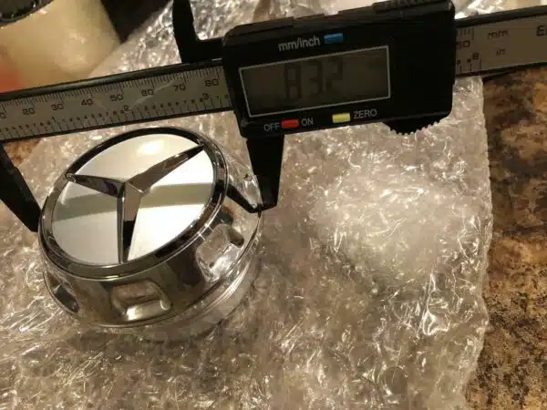 Mercedes Benz C63s E63s CLS63s AMG 147mm Wheel Center Caps (W219 R18 C63) A0004001100 - 4pcs Set - Image 4