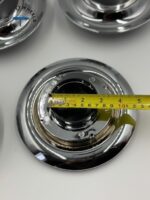 Mercedes Maybach Floating Wheel Caps (4 Pcs Silver Chrome) Set - Image 4