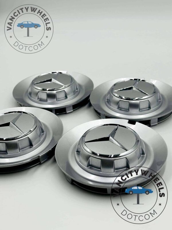 Mercedes C-1028 Center Cap Chrome Hub Cover 146mm - Image 4