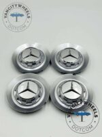 Mercedes C-1028 Center Cap Chrome Hub Cover 146mm - Image 3