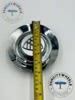 Mercedes Maybach C63s E63s CLS63s AMG 147mm Wheel Center Caps (W219 R18 C63) A0004001100 - 4pcs Set - Image 4