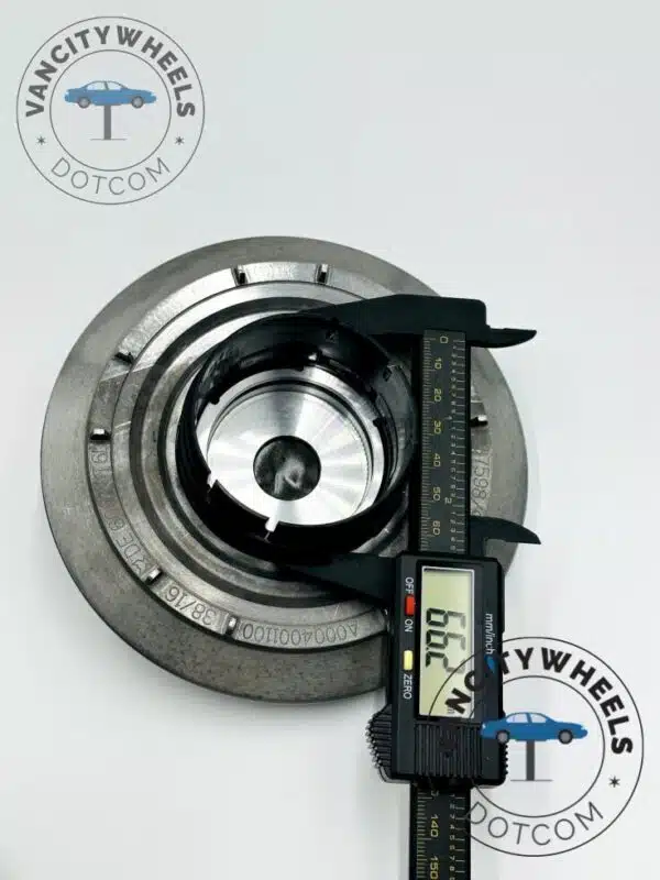 Mercedes Maybach C63s E63s CLS63s AMG 147mm Wheel Center Caps (W219 R18 C63) A0004001100 - 4pcs Set - Image 3