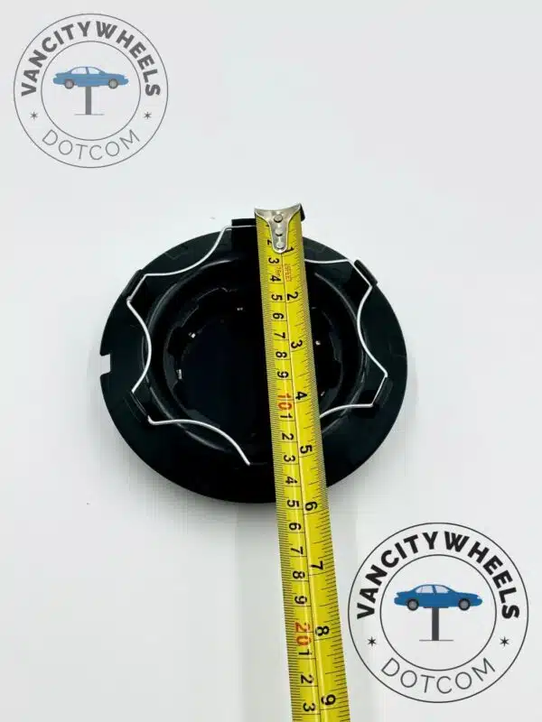 Gloss Black Mercedes Wheel Caps 146mm (BC965) - OEM Fit - Image 4