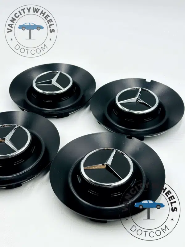 164 mm Mercedes Wheel Center Hub Cap WY0347 – 4pc Premium Quality and Style - Image 2