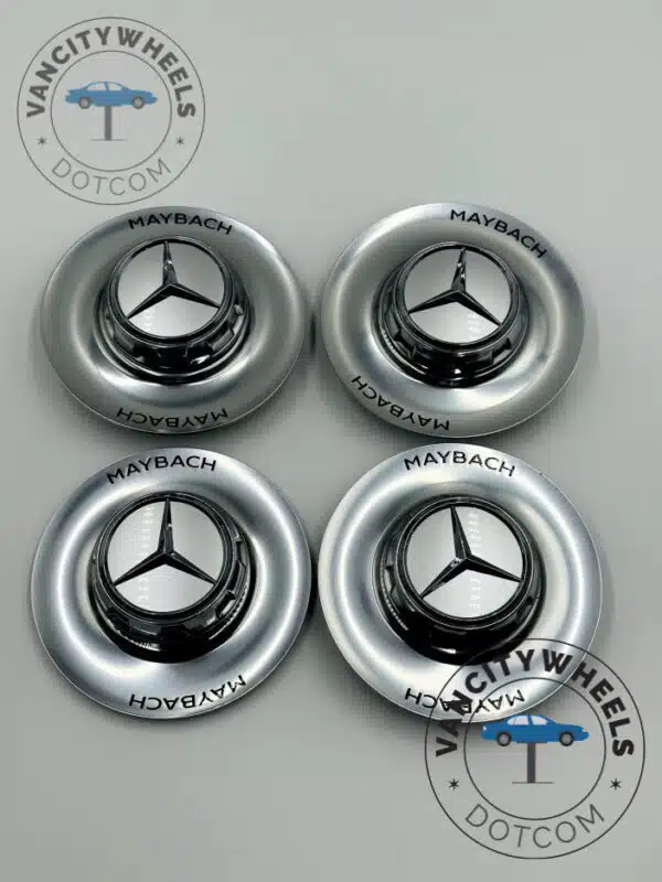 4pcs Maybach 146mm Chrome Wheel Center Hub Cover Cap Mercedes Benz A2234000500 - Image 3