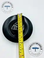 Set Of 4 Mercedes Maybach Center Caps A0004001100/ A2224002800 Matte Black 145mm/67mm - Image 4