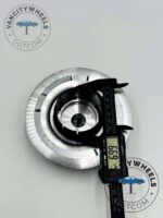 4pcs Maybach 146mm Chrome Wheel Center Hub Cover Cap Mercedes Benz A2234000500 - Image 3