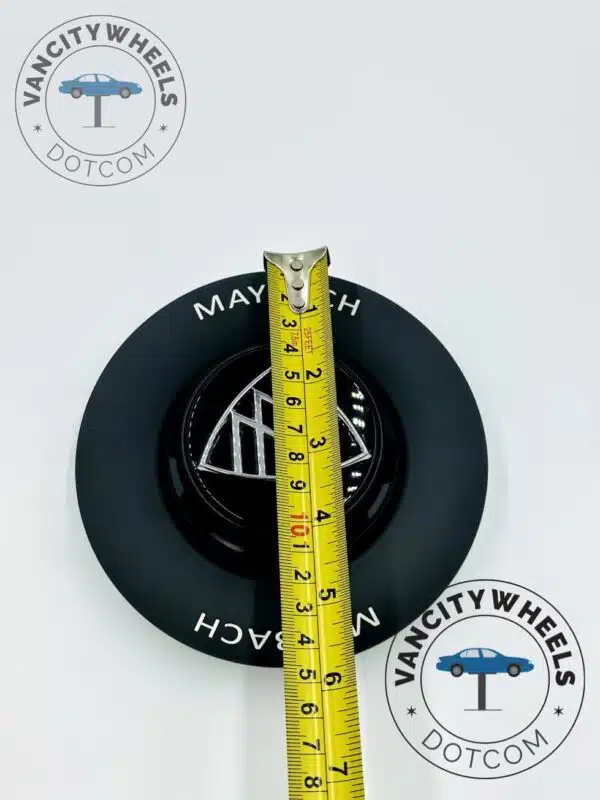 4pcs Mercedes Wheel Center Hub Cap Cover Trim A22240023007X15 NEW Maybach 147mm Matte Black - Image 3