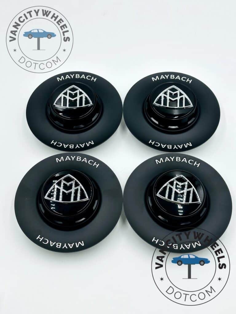 Maybach 147mm Matte Black hub caps