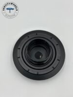 Mercedes Hub Caps A0004001100 (Set of 4) - Matte Black Finish - Image 4