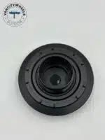 Mercedes Hub Caps A0004001100 (Set of 4) - Matte Black Finish - Image 4