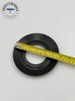 Mercedes Hub Caps A0004001100 (Set of 4) - Matte Black Finish - Image 6