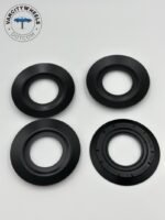 Mercedes Benz Center Cap Aluminium Plates/Disks A0004001100 – 4pcs