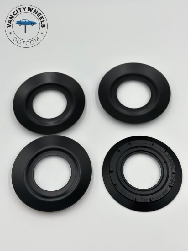 Mercedes Benz Center Cap Aluminium Plates/Disks A0004001100 – 4pcs - Image 4