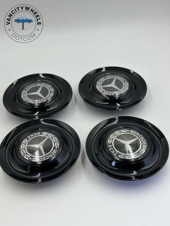 mercedesbenzfloaterblack Mercedes Benz Black Floater Center Caps