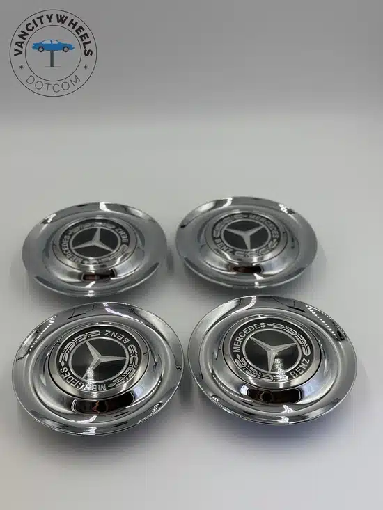 mercedesbenzfloaterchrome Mercedes BENZ Floating Center Caps