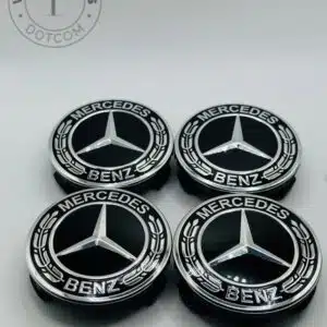 75mm Alloy Wheel Hub Caps for Mercedes Benz