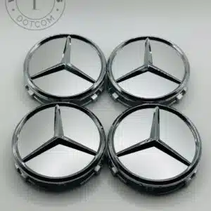 Mercedes Benz Alloy Wheel Center Caps 75mm