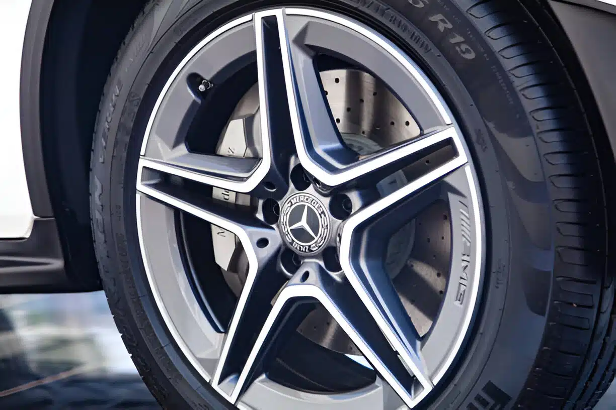 Mercedes Benz Wheel Center Caps