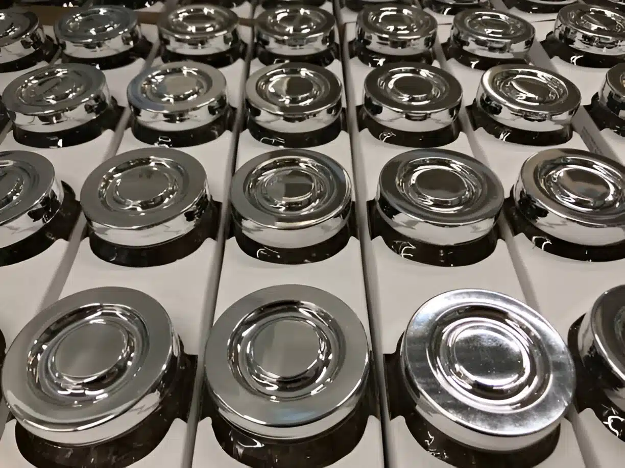 146mm Chrome Center Caps