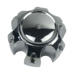 4pcs Set 128mm Snap On Chrome Offroad Wheel Center Caps – 6*114.3 - Image 4