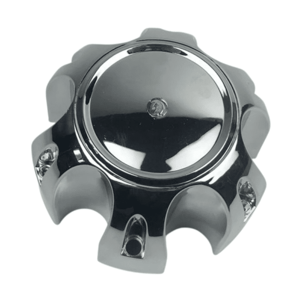 4pcs Set 128mm Snap On Chrome Offroad Wheel Center Caps – 6*114.3 - Image 4