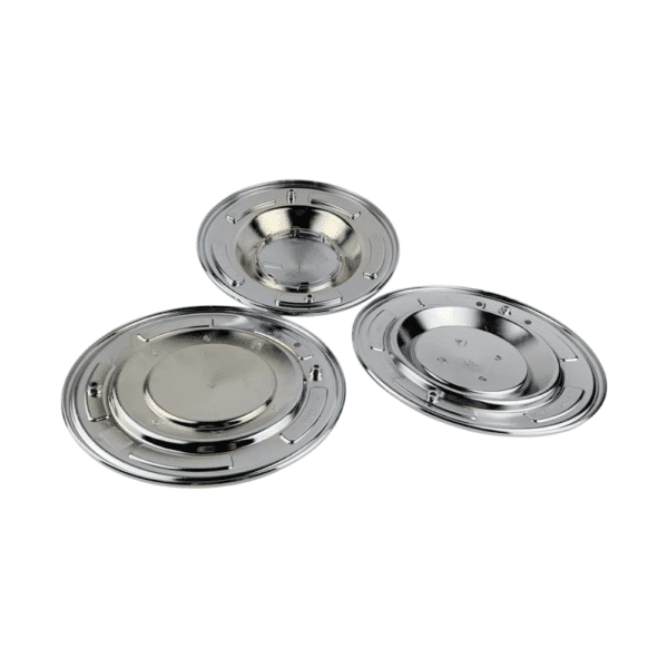 4pcs Set 263mm Snap On Chrome Offroad Wheel Center Caps for Steel Rims – C-A50 - Image 7