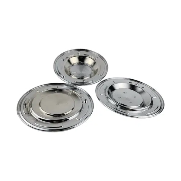 4pcs Set 263mm Snap On Chrome Offroad Wheel Center Caps for Steel Rims – C-A50 - Image 7