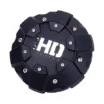 4pcs Set 177.8mm Snap On Matte Black ABS Wheel Center Caps No Logo – C611901 - Image 3