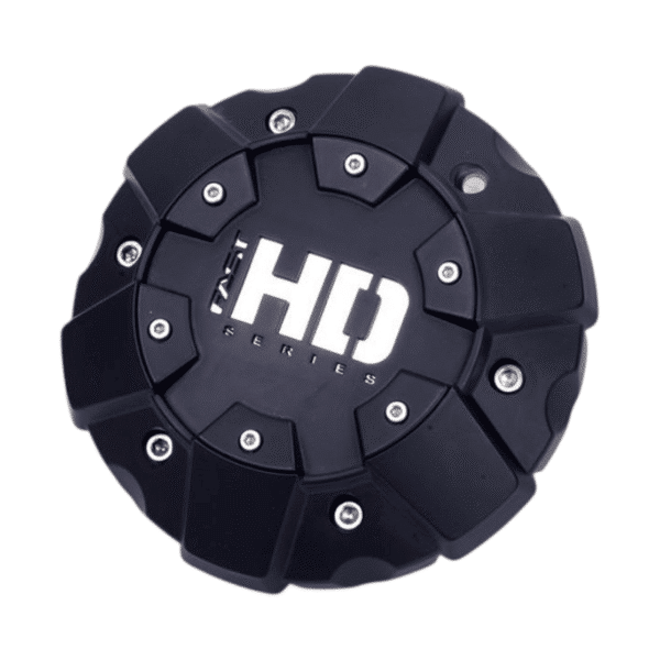 4pcs Set 177.8mm Snap On Matte Black ABS Wheel Center Caps No Logo – C611901 - Image 3