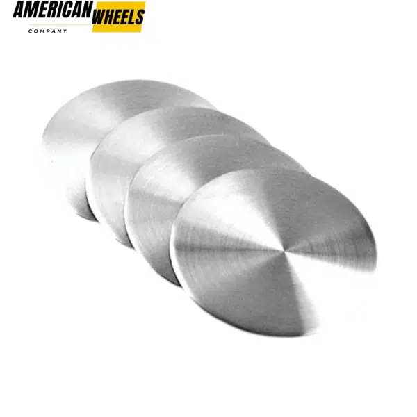 50mm 1.97in Wheel Center Cap Aluminum Stickers Car Decoration Stickers 4pcs - 20213707 - Image 3