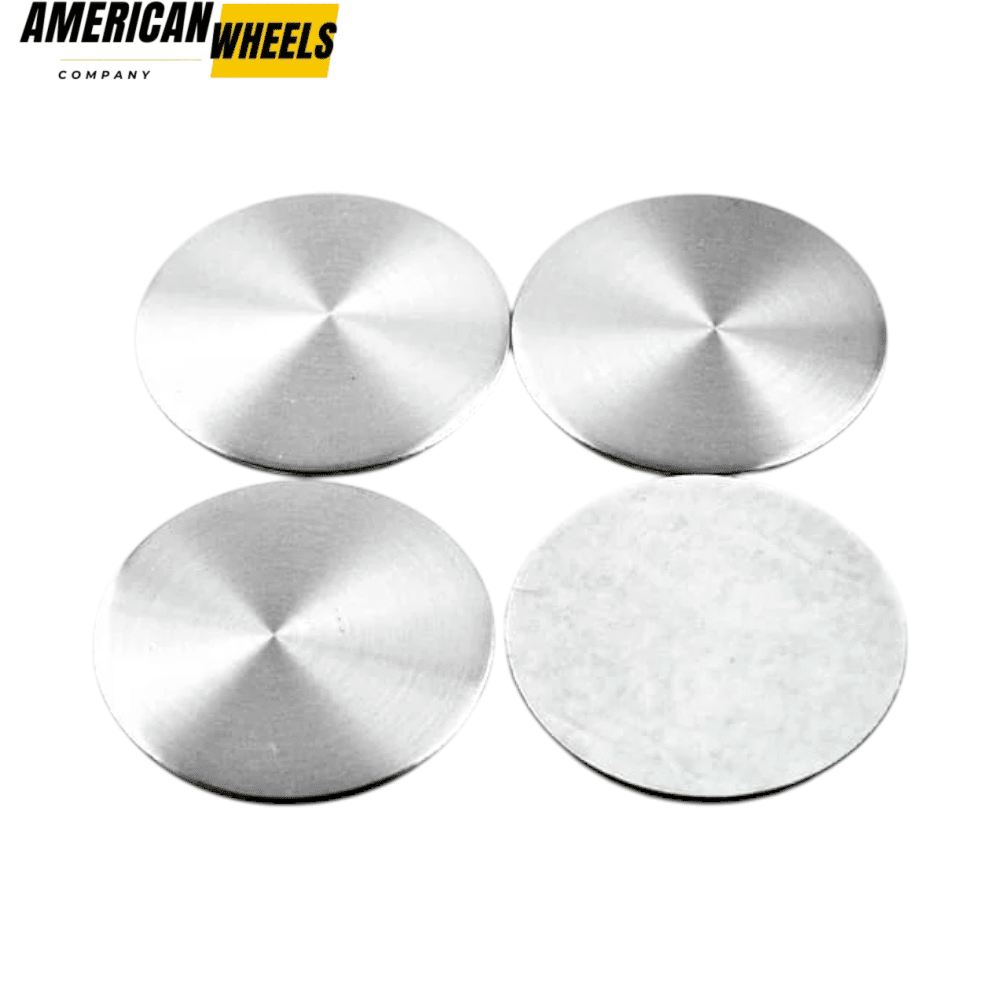 04d55d64-bc1d-41ab-a2aa-416d12372268 50mm 1.97in Wheel Center Cap Aluminum Stickers Car Decoration Stickers 4pcs - 20213707 - Image 1