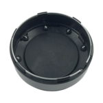 4pcs Set Gloss Black Snap On Offroad Wheel Center Caps – C813603 - Image 4